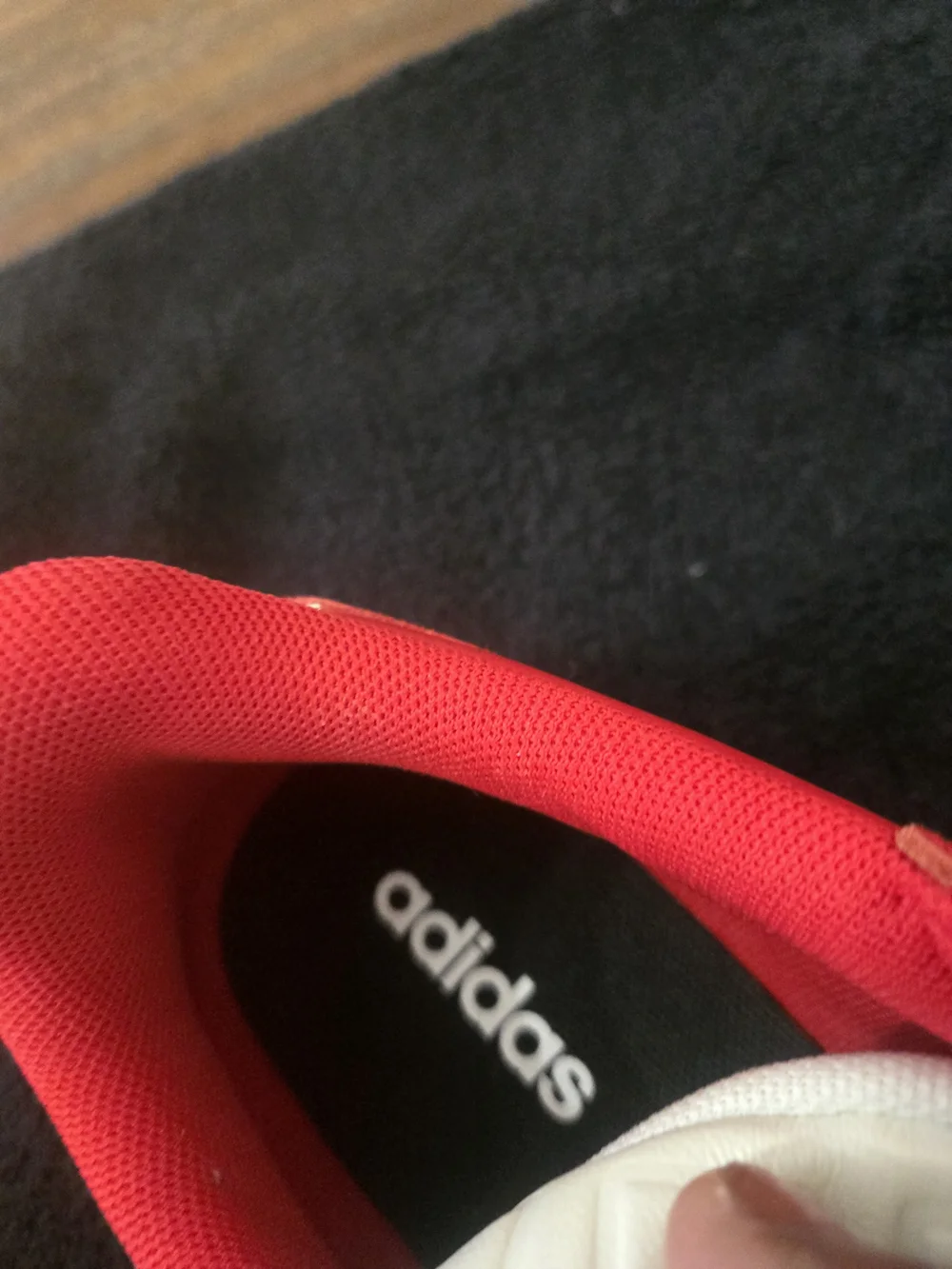 Adidas Red Barreda Mundial  sneakers with White Stripes M11 / Unisex 8.5 NWOT
